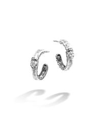 John Hardy | Metallic Small Hoop Earrings | Lyst