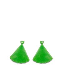 Mariah Rovery | Green Flex Jewel Earring | Lyst