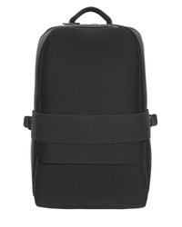 Y-3 | Black Quasa Neoprene & Leather Backpack for Men | Lyst