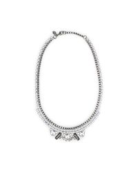 Club Monaco | Gray Natalie Necklace | Lyst