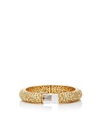Nina Runsdorf | Metallic One Of A Kind 18k Yellow Gold Diamond Bangle | Lyst