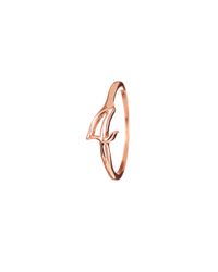 Lulu Frost - Metallic Code Number 14kt Rose Gold #4 Ring - Lyst