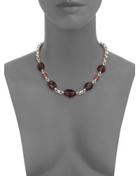 John Hardy | Metallic Palu Sterling Silver Triple Pendant Necklace | Lyst
