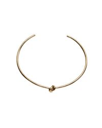 Jennifer Fisher | Metallic Classic Knot Choker | Lyst