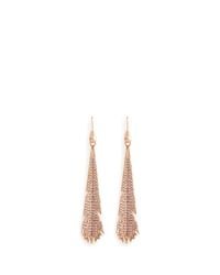 Eddie Borgo | Metallic Crystal Pavé Plume Drop Earrings | Lyst