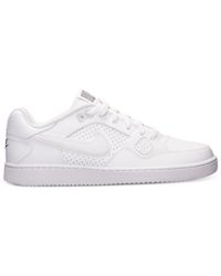 nike son of force low white