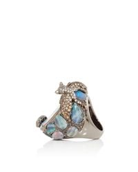 Wendy Yue | Multicolor Opal Beetle And Bat Ring | Lyst