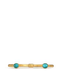 Ela Stone | Blue Simone Turquoise Adjustable Cuff | Lyst