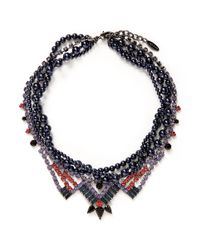 Joomi Lim | Multicolor ''rebel Romance' Crystal Pearl Collar Necklace | Lyst