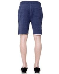 Todd Snyder | Blue Techno Cotton Jersey Sweat Shorts for Men | Lyst