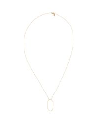 Maria Black | Metallic Mini Ovate Necklace | Lyst