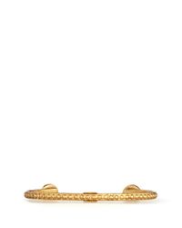 Ela Stone | Purple Simone Stone Adjustable Cuff | Lyst