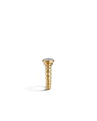 John Hardy | Metallic Classic Chain Square Station Slim Band Ring | Lyst