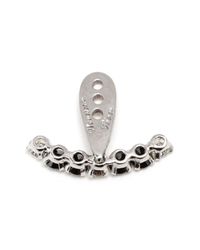 Yvonne Léon | Black White Gold Diamond Earrings | Lyst