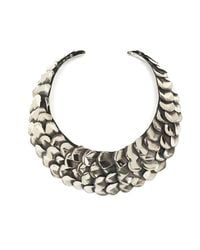 FLorian | Metallic Tangled Wooden Necklace | Lyst