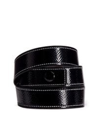 Givenchy | Black 'obsedia' Triple Wrap Coated Leather Bracelet | Lyst