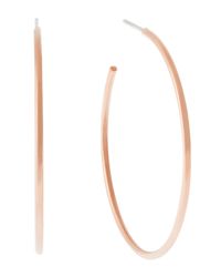 Michael Kors | Gold Hoop Earrings | Lyst