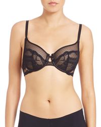 Chantelle | Black Idole Underwire Bra | Lyst