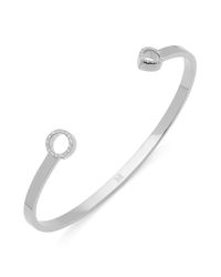 Monica Vinader | Metallic Diva Thin Open Cuff | Lyst