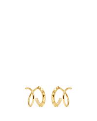 Maria Black | Metallic 'klaxon Twirl' Spiral Earrings | Lyst
