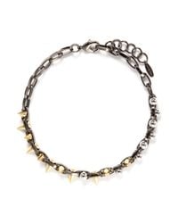 Joomi Lim | Metallic Spike Bead Chain Necklace | Lyst