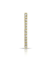 Anne Sisteron - 14kt Yellow Gold Diamond Bar Ear Cuffs - Lyst