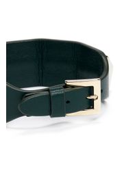 Valentino | White Rockstud Large Leather Bracelet | Lyst
