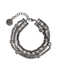 Dorothee Schumacher - Gray Radiant Double Bracelet - Lyst