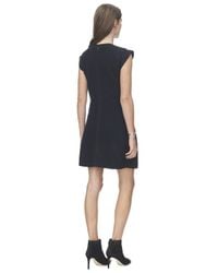 Rebecca Taylor - Black V-neck Shift - Lyst