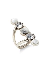 Rebecca Minkoff | Blue Five Stone Ring | Lyst