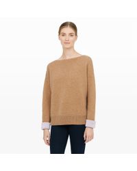Club Monaco | Natural Donah Double Face Cashmere | Lyst