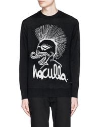Haculla | Black Embroidered Doodle Sweatshirt for Men | Lyst