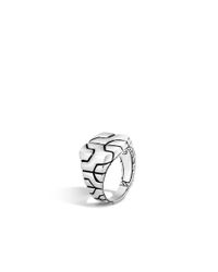 John Hardy | Metallic Classic Chain Signet Ring for Men | Lyst
