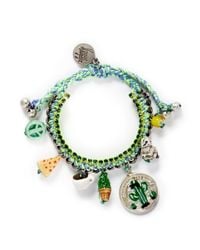 Venessa Arizaga | Green 'travel Bag' Bracelet | Lyst