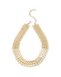 DANNIJO - Metallic Tyler Necklace - Lyst