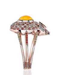 Daniela Villegas | Orange Solaris Ring | Lyst