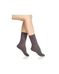 Pink Pony | Gray Polo By Fancy Rib Trouser Socks | Lyst