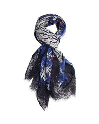 Armani Jeans | Blue Scarf | Lyst