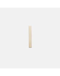 Kathleen Whitaker - Metallic Long Plate Stud Single Earring - Lyst