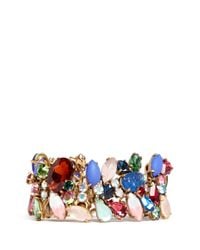 J.Crew | Multicolor Multi-colour Stone Bracelet | Lyst