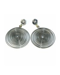 Sibilla G Jewelry - Metallic Spiral Galaxy Silver Earrings - Lyst