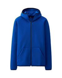 uniqlo dry stretch sweat full zip hoodie