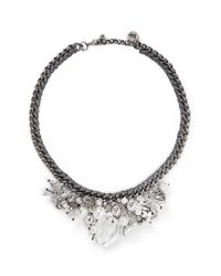 Venessa Arizaga | Metallic 'ready To Party' Necklace | Lyst