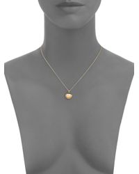 Astley Clarke | Metallic Moonstone & 14k Yellow Gold Small Astley Locket Necklace | Lyst