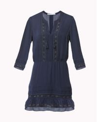 Veronica Beard | Blue Katia Boho Dress | Lyst