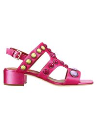 Alberta Ferretti | Purple Scarpe Con Tacco | Lyst