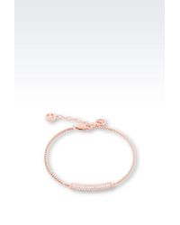 Emporio Armani | Metallic Bracelet | Lyst