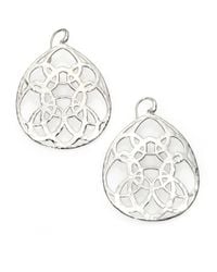 Ippolita | Metallic Wonderland Sterling Silver Large Lacework Teardrop Earrings | Lyst
