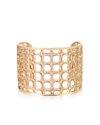 Rebecca - Metallic Seventies 18 Kt Rose Gold Over Bronze Bracelet W/ Glitter - Lyst