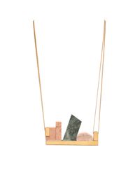 Marion Vidal - Green Black And Rose Marble Necklace - Lyst